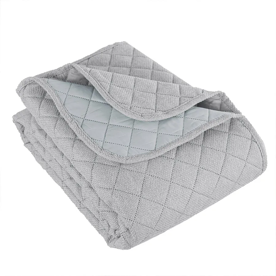 MOLLY Narzuta dekoracyjna, rozmiar 170x210cm, kolor 020 jasny szary 651350