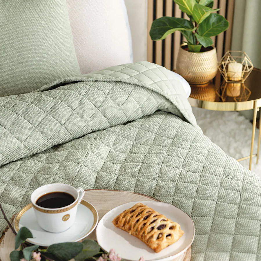 MOLLY Narzuta dekoracyjna, rozmiar 220x240cm, kolor 010 szałwiowy 651350