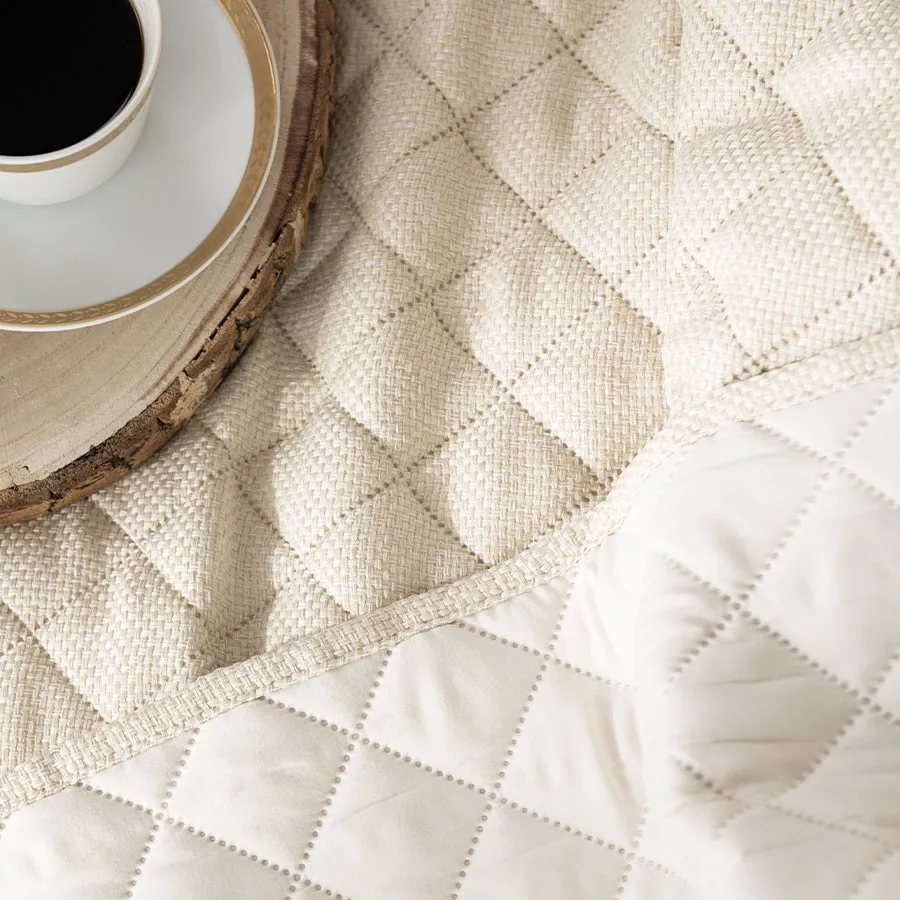 MOLLY Narzuta dekoracyjna, rozmiar 220x240cm, kolor 804 kremowy 651350