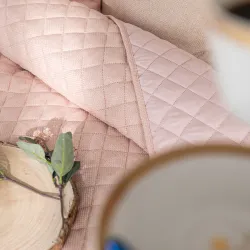 MOLLY Narzuta dekoracyjna, rozmiar 220x240cm, kolor 004 pudrowy róż 651350