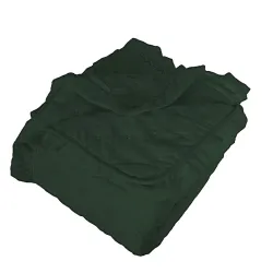 WERONA Narzuta dekoracyjna z falbaną, 200x220cm, kolor 019 zielony WERONA