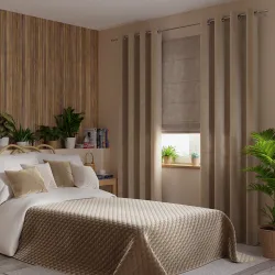 VELVI Narzuta dekoracyjna, rozmiar 170x210cm, kolor 001 ciemny beżowy VELVI0