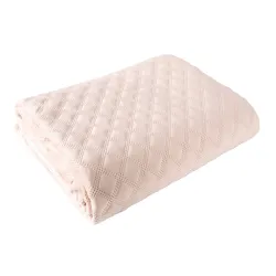 VELVI Narzuta dekoracyjna, rozmiar 170x210cm, kolor 004 pudrowy różowy VELVI0