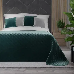 VELVI Narzuta dekoracyjna, rozmiar 170x210cm, kolor 008 ciemny turkusowy petrol VELVI0