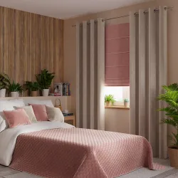 VELVI Narzuta dekoracyjna, rozmiar 170x210cm, kolor 013 ciemny pudowy różowy VELVI0