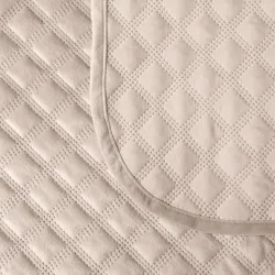 VELVI Narzuta dekoracyjna, rozmiar 170x210cm, kolor 015 ciemny kremowy VELVI0