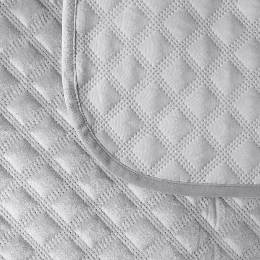 VELVI Narzuta dekoracyjna, rozmiar 170x210cm, kolor 020 szary VELVI0