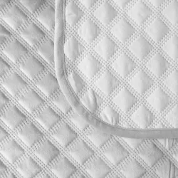 VELVI Narzuta dekoracyjna, rozmiar 170x210cm, kolor 021 pastelowy szary VELVI0