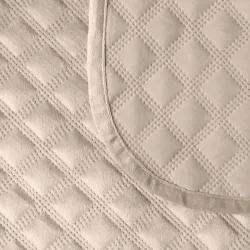 VELVI Narzuta dekoracyjna, rozmiar 220x240cm, kolor 001 ciemny beżowy VELVI0