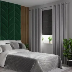 VELVI Narzuta dekoracyjna, rozmiar 220x240cm, kolor 005 jasny szary VELVI0