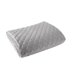 VELVI Narzuta dekoracyjna, rozmiar 220x240cm, kolor 005 jasny szary VELVI0