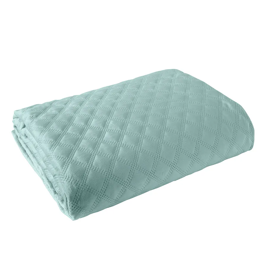 VELVI Narzuta dekoracyjna, rozmiar 220x240cm, kolor 007 miętowy VELVI0