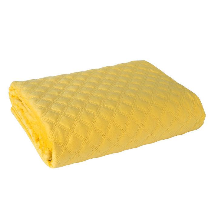 VELVI Narzuta dekoracyjna, rozmiar 220x240cm, kolor 009 żółty VELVI0