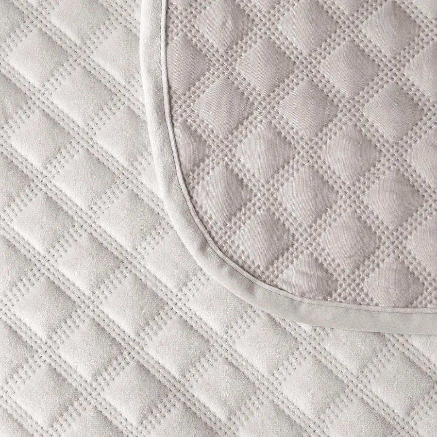 VELVI Narzuta dekoracyjna, rozmiar 220x240cm, kolor 018 ciepły jasny szary VELVI0