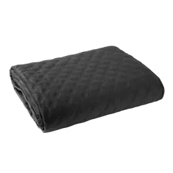 VELVI Narzuta dekoracyjna, rozmiar 220x240cm, kolor 111 czarny VELVI0