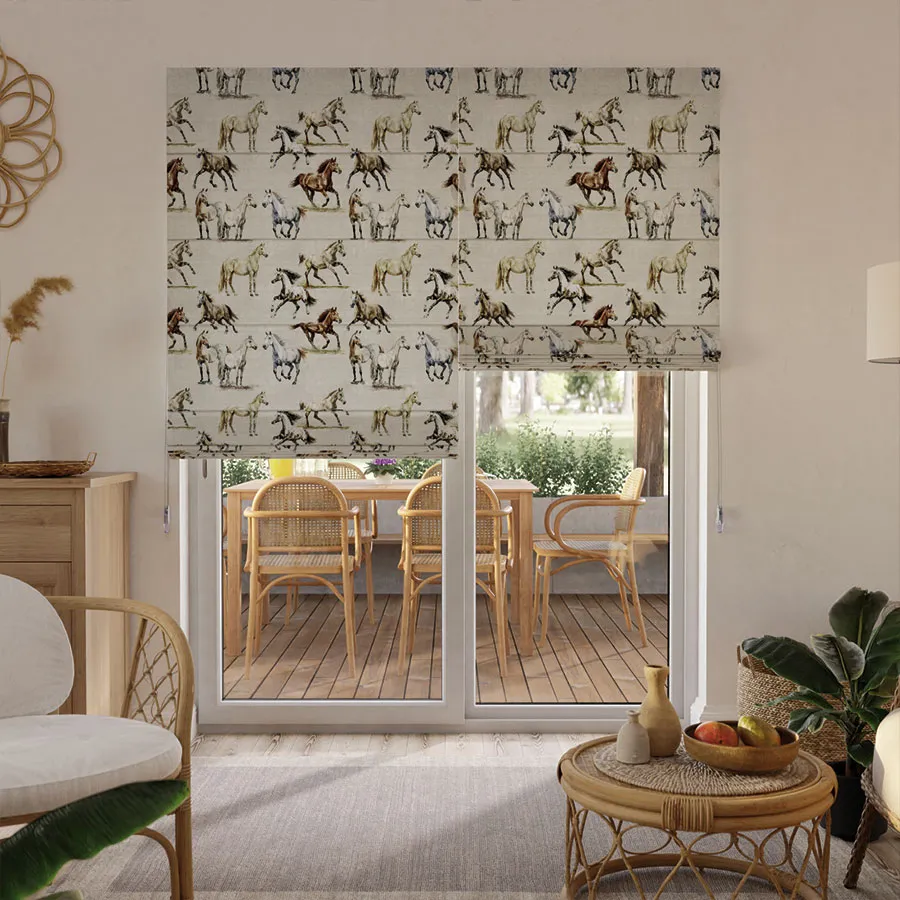 Tkanina dekoracyjna KONIE