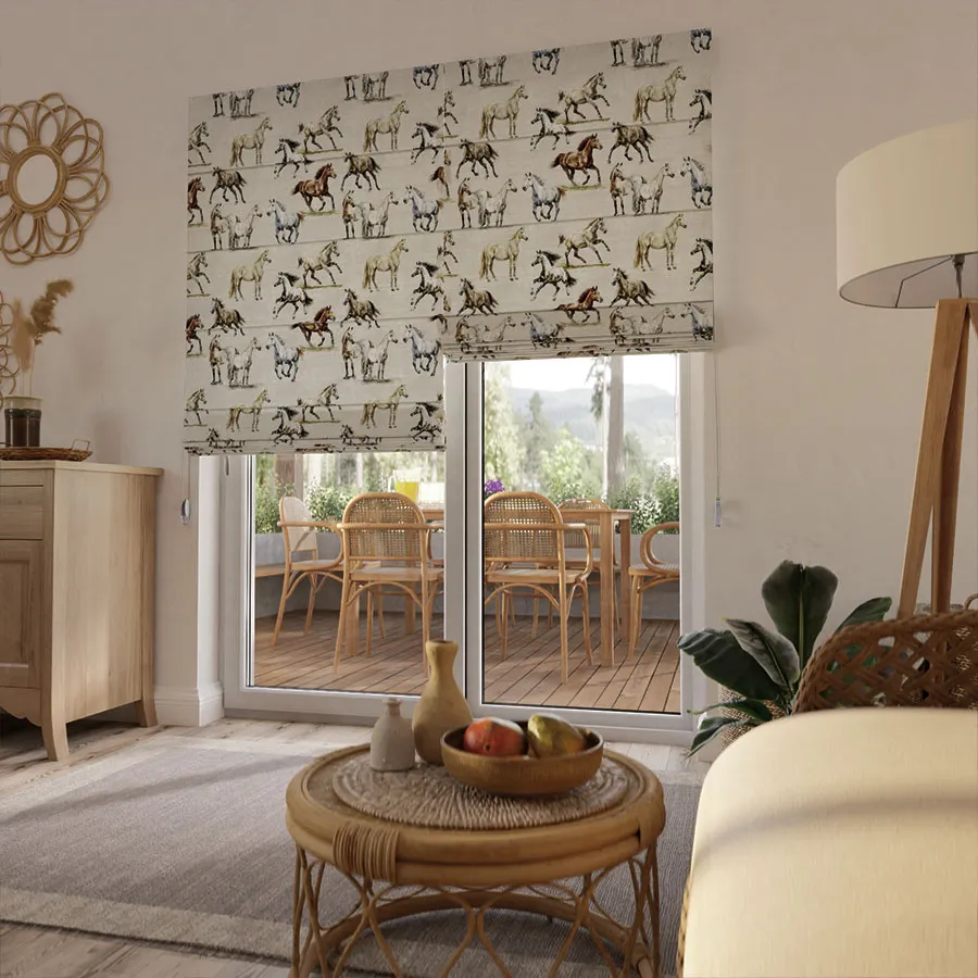 Tkanina dekoracyjna KONIE