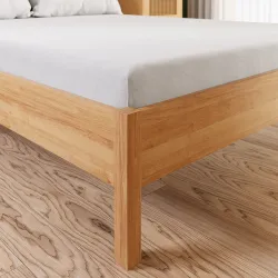 DREAMY PREMIUM Prześcieradło jersey z gumką, szerokość 120 x wysokość 200cm, kolor 001 biały 100033