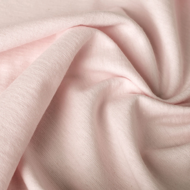 DREAMY PREMIUM Prześcieradło jersey z gumką, szerokość 120 x wysokość 200cm, kolor 014 jasny różowy 100033