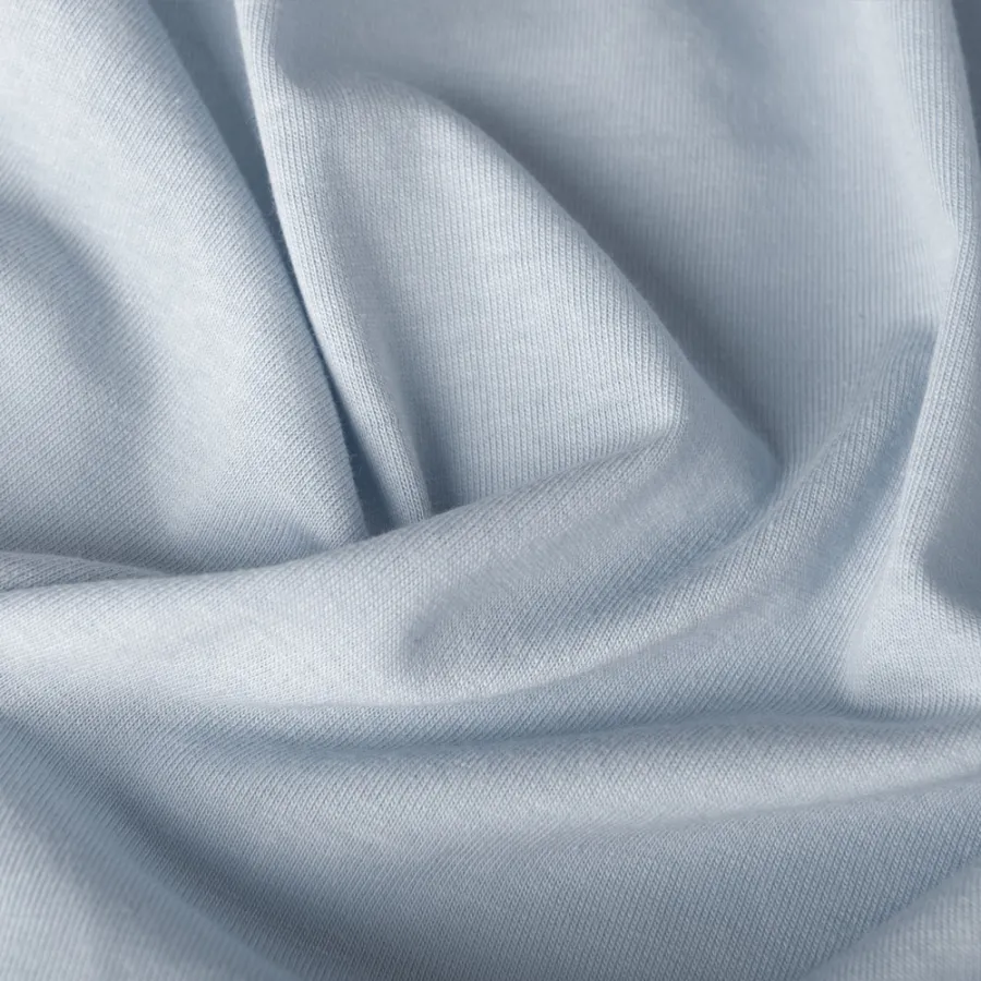 DREAMY PREMIUM Prześcieradło jersey z gumką, szerokość 90 x wysokość 200cm, kolor 015 niebieski 100033