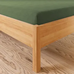 DREAMY PREMIUM Prześcieradło jersey z gumką, szerokość 220 x wysokość 200cm, kolor 016 szarozielony 100033