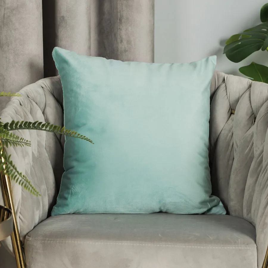 VELVI Poszewka dekoracyjna, 40x40cm, kolor 007 miętowy VELVI0