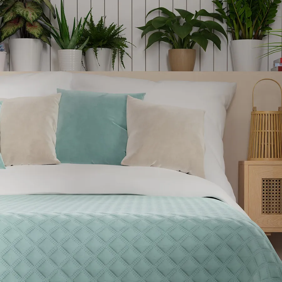 VELVI Poszewka dekoracyjna, 40x40cm, kolor 007 miętowy VELVI0