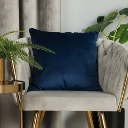 VELVI Poszewka dekoracyjna, 40x40cm, kolor 011 granatowy VELVI0