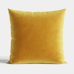 VELVI Poszewka dekoracyjna, 40x40cm, kolor 019 szafranowy VELVI0