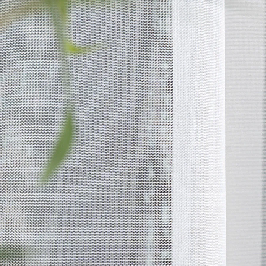 ELZA Firanka żakardowa gotowa, szerokość 300 x wysokość 160cm, kolor 001 biały 023456