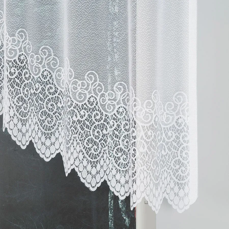 VIOLETTA Firanka żakardowa gotowa, szerokość 250 x wysokość 120cm, kolor 001 biały 001539