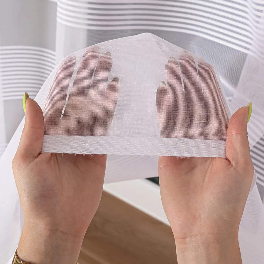 AMELIA Firanka żakardowa gotowa, szerokość 400 x wysokość 160cm, kolor 001 biały 000282