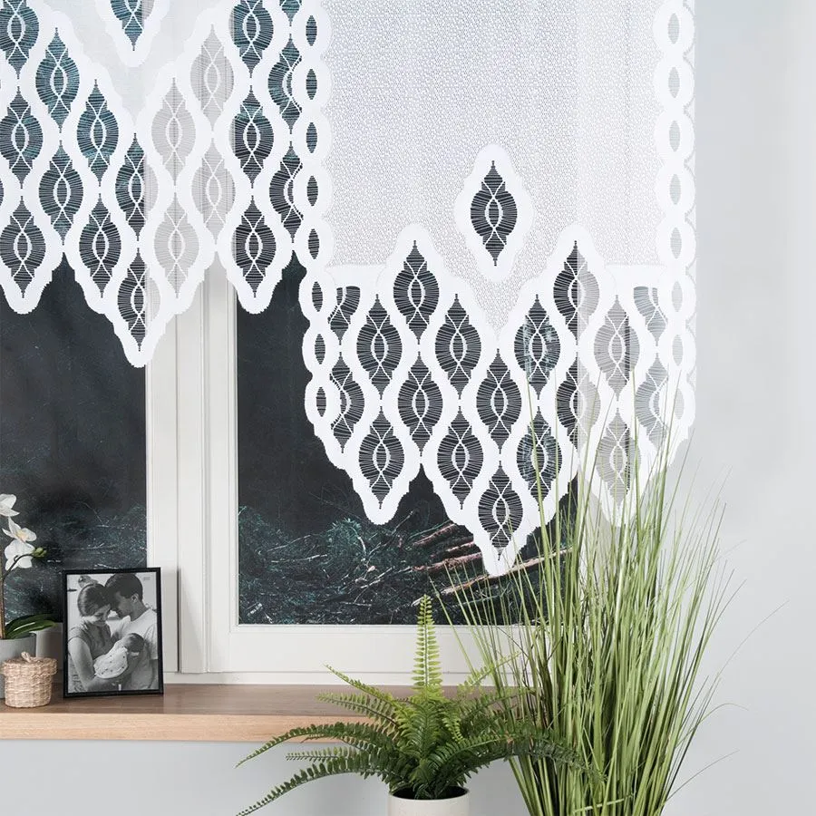 OTTO Panel żakardowy gotowy, szerokość 160 x wysokość 140cm, kolor 001 biały 019332