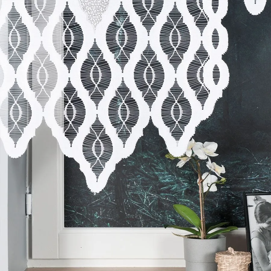 OTTO Panel żakardowy gotowy, szerokość 160 x wysokość 140cm, kolor 001 biały 019332