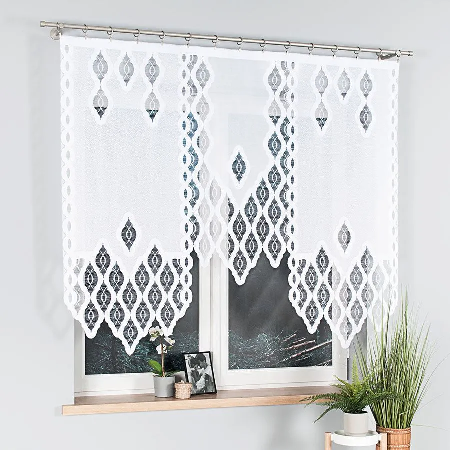 OTTO Panel żakardowy gotowy, szerokość 160 x wysokość 140cm, kolor 001 biały 019332