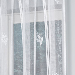 BEATA Firanka żakardowa gotowa, szerokość 315 x wysokość 160cm, kolor 001 biały 002032 BEATA Firanka żakardowa gotowa, szerokość 315 x wysokość 160cm, kolor 001 biały 002032