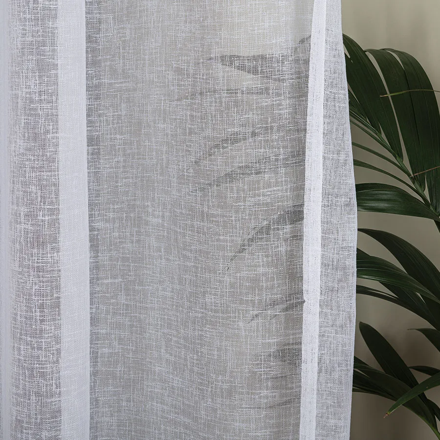 Firana gotowa na taśmie, 140x250 cm, kolor 001 biały 400009