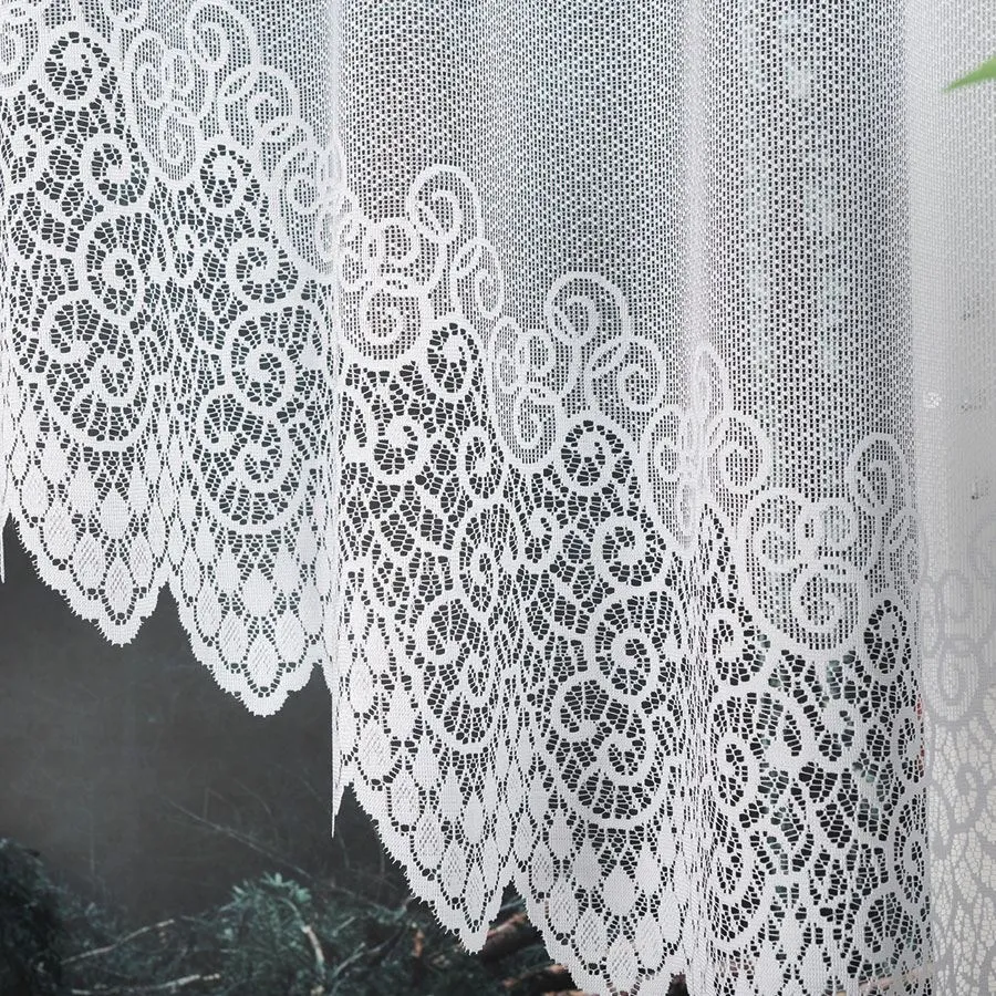 VIOLETTA Firanka żakardowa gotowa, szerokość 250 x wysokość 150cm, kolor 001 biały 001539