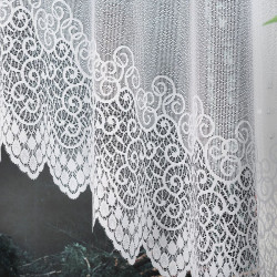 VIOLETTA Firanka żakardowa gotowa, szerokość 250 x wysokość 150cm, kolor 001 biały 001539