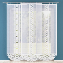 WIOLA Panel żakardowy gotowy, szerokość 90 x wysokość 250cm, kolor 001 biały WIOLA0 WIOLA Panel żakardowy gotowy, szerokość 90 x wysokość 250cm, kolor 001 biały WIOLA0