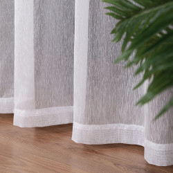 Firana gotowa na taśmie, 300x250 cm, kolor 001 biały 400001