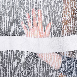 WIKTORIA Firanka żakardowa gotowa na prosto, szerokość 200 x wysokość 250cm, kolor 001 biały 018352