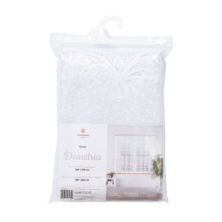 DEMETRIA Firanka żakardowa gotowa na prosto, szerokość 600 x wysokość 160cm, kolor 001 biały 017480 DEMETRIA Firanka żakardowa gotowa na prosto, szerokość 600 x wysokość 160cm, kolor 001 biały 017480