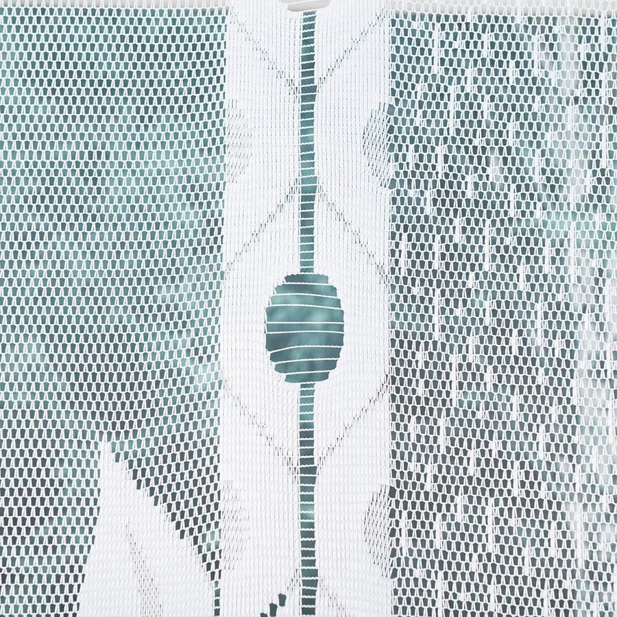 JADWIGA Firanka żakardowa gotowa, szerokość 300 x wysokość 120cm, kolor 001 biały 019318