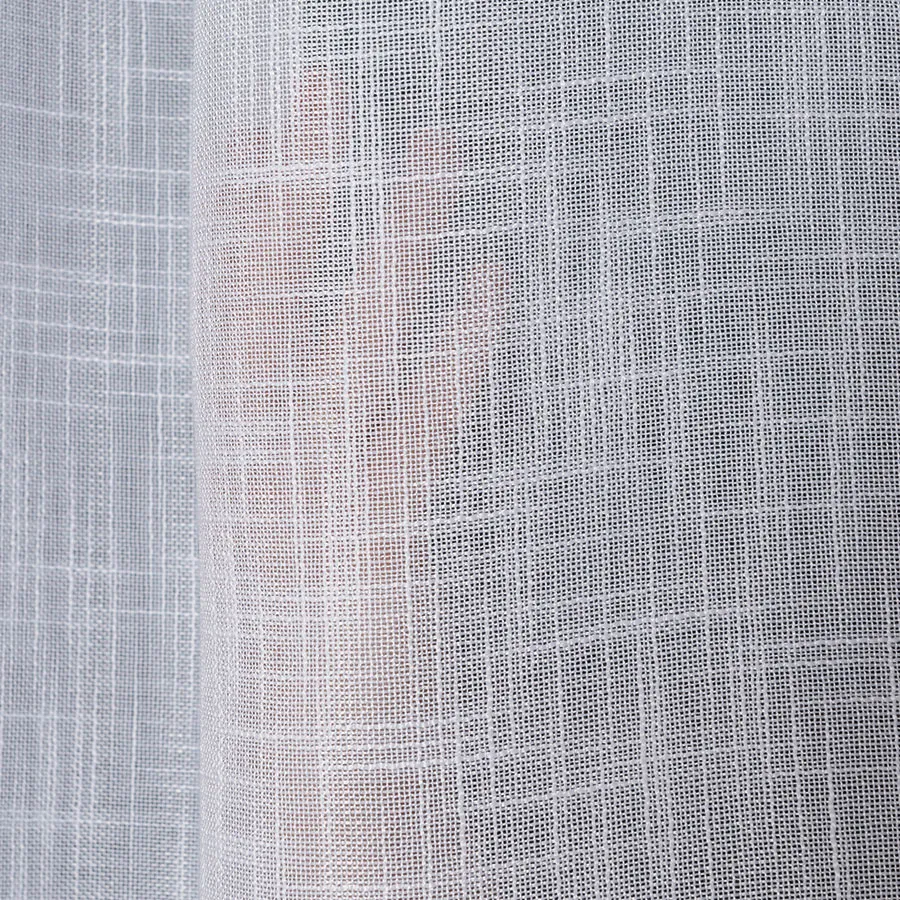 Firana gotowa na taśmie, 140x250 cm, kolor 001 biały 400002