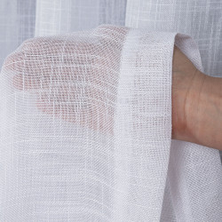 Firana gotowa na taśmie, 140x250 cm, kolor 001 biały 400002