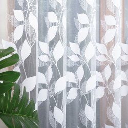 MARTYNA Firanka żakardowa gotowa na prosto, szerokość 200 x wysokość 250cm, kolor 001 biały 023083 MARTYNA Firanka żakardowa gotowa na prosto, szerokość 200 x wysokość 250cm, kolor 001 biały 023083