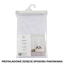 LEA Panel żakardowy gotowy, z motywem łapacza snów, szerokość 160 x wysokość 160, kolor 001 biały 019411