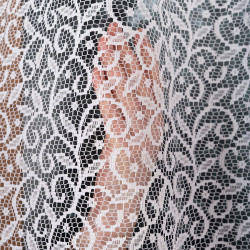 BOGUMIŁA Firanka żakardowa gotowa, szerokość 300 x wysokość 250cm, kolor 001 biały 004542