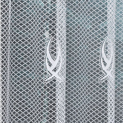 GOSIA Firanka żakardowa gotowa, szerokość 300 x wysokość 160cm, kolor 001 biały 004017